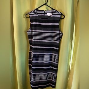 Calvin Klein Stripped Dress